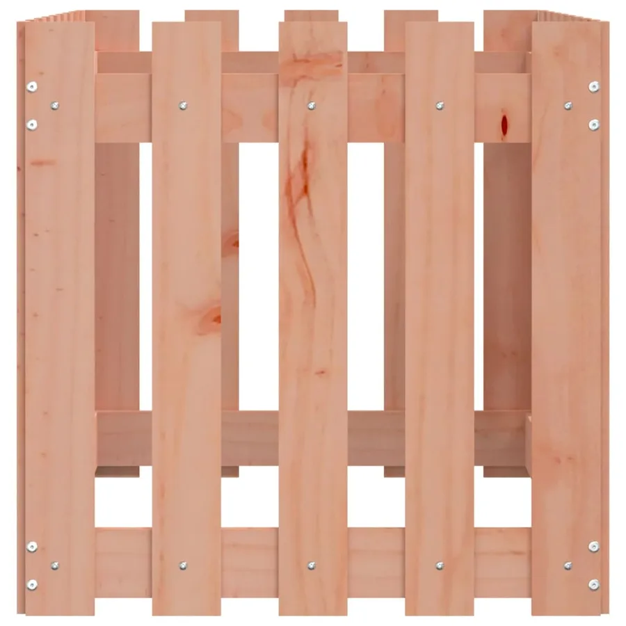 Lit surélevé de jardin design de clôture bois douglas massif - 6