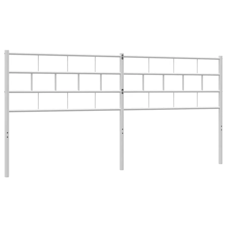 Tête de lit de remplacement métal blanc 193 cm - 6