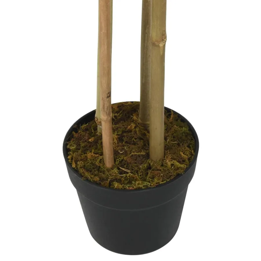 Bambou artificiel 380 feuilles 80 cm vert - 3