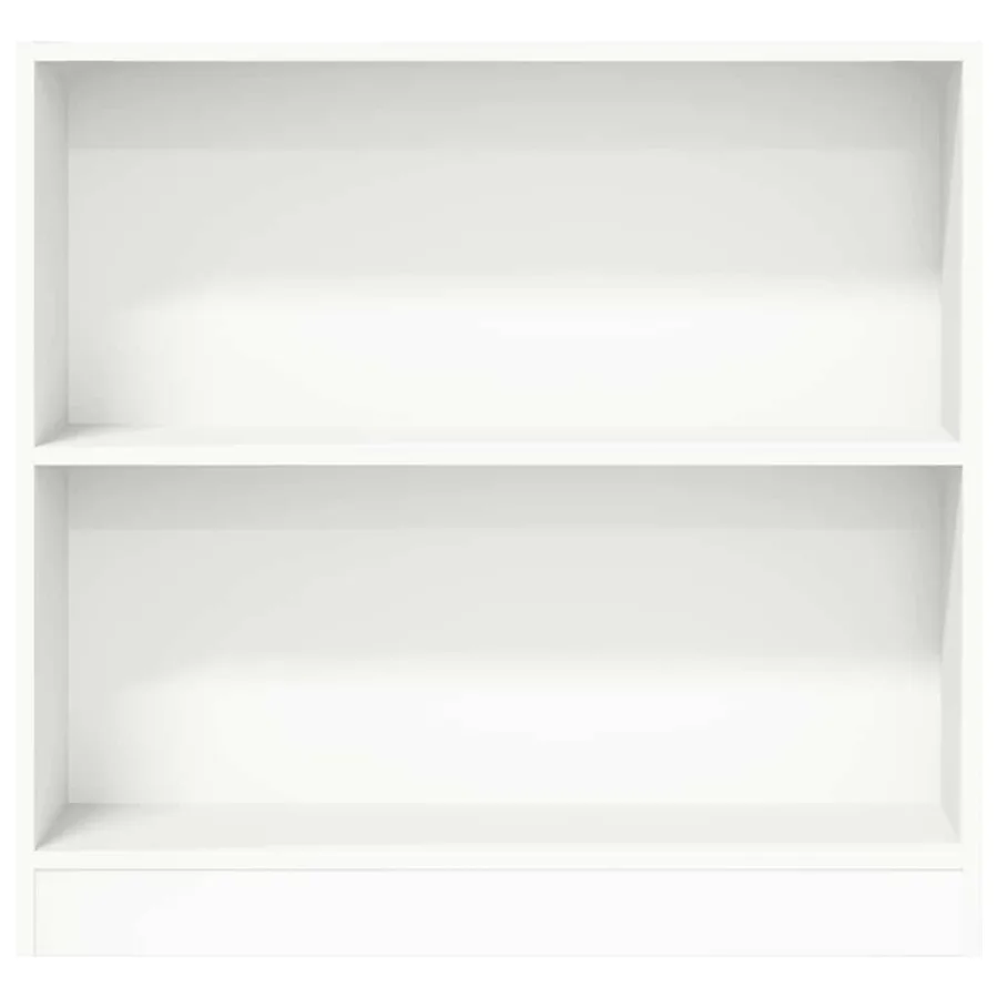 Bibliothèque blanc 80x24x75 cm bois d'ingénierie - 4