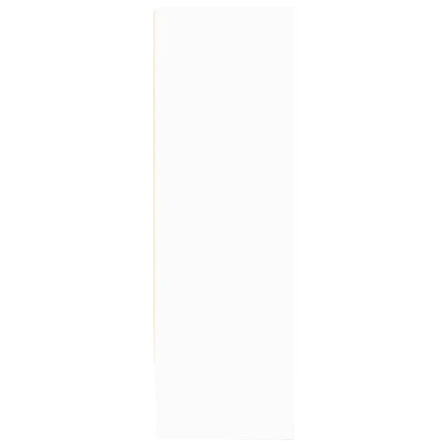 Bibliothèque blanc 80x24x75 cm bois d'ingénierie - 6