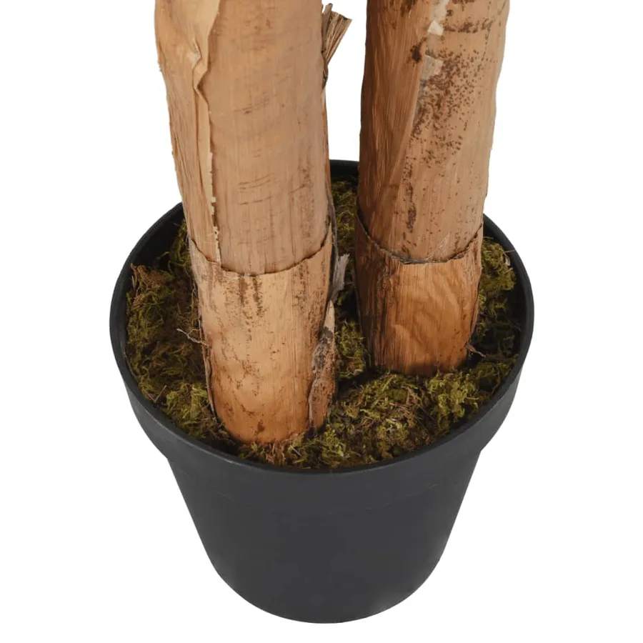 Bananier artificiel 22 feuilles 200 cm vert - 4