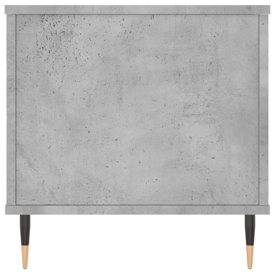 Table basse Gris béton 90x44,5x45 cm Bois d'ingénierie - 7
