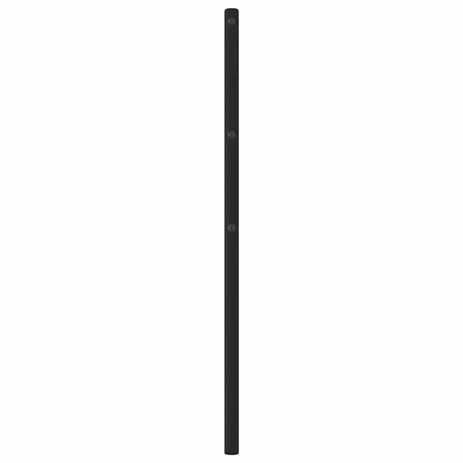 Tête de lit de remplacement métal noir 200 cm - 5