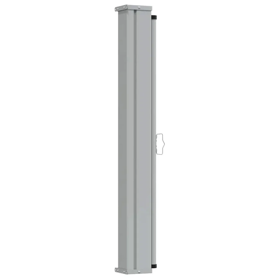 Auvent latéral rétractable de patio 120 x 300 cm Gris - 4