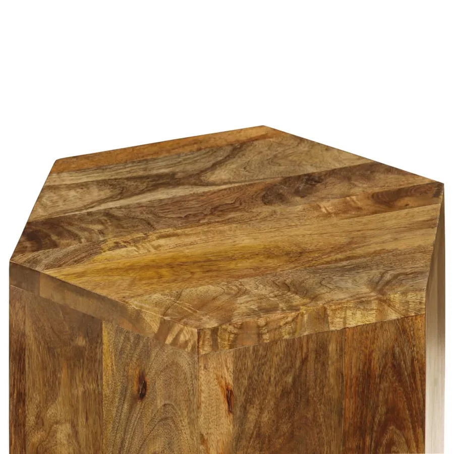 Ensemble de table basse 3 pcs Bois de manguier massif - 11