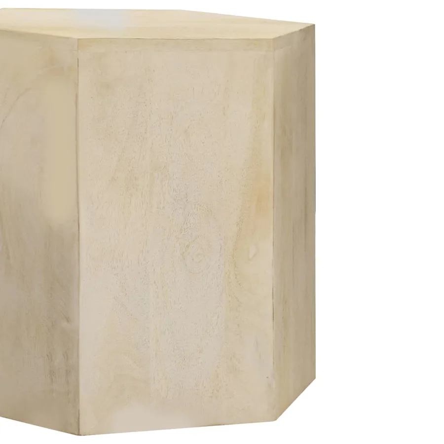 Ensemble de table basse 3 pcs Bois de manguier massif - 13