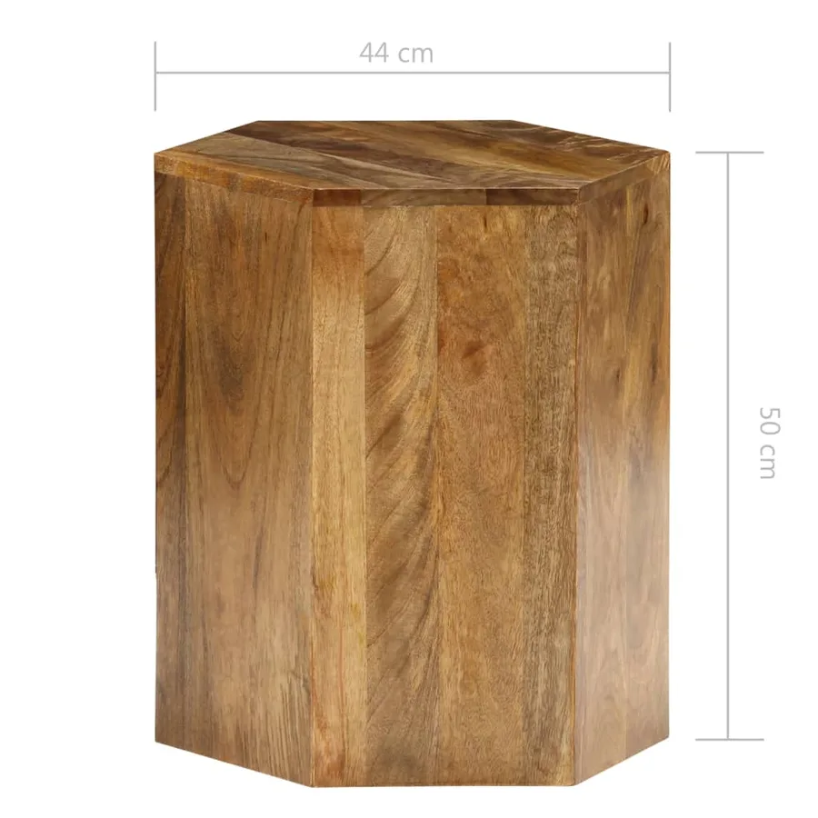 Ensemble de table basse 3 pcs Bois de manguier massif - 16