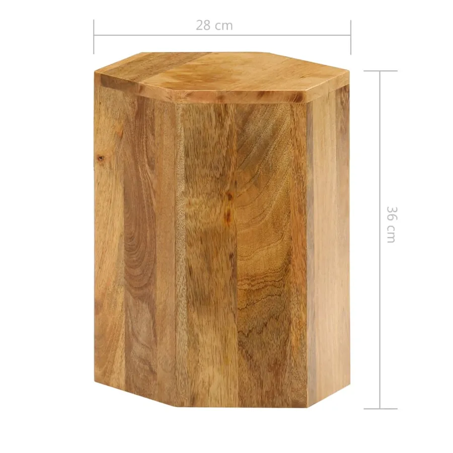 Ensemble de table basse 3 pcs Bois de manguier massif - 18