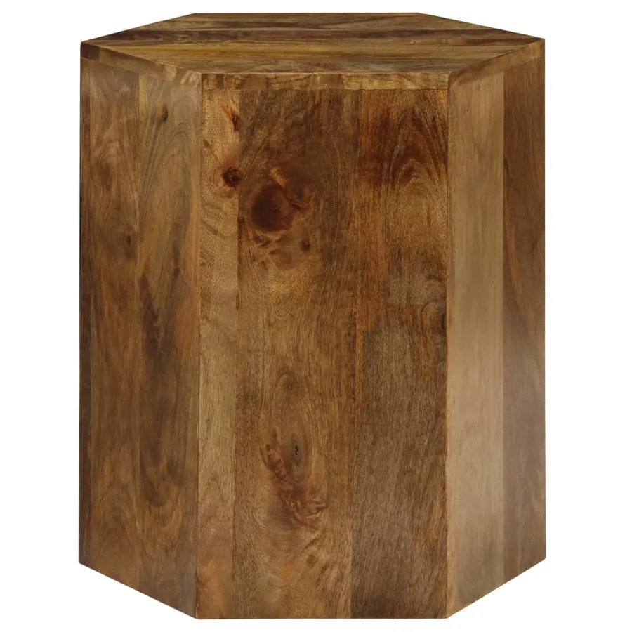 Ensemble de table basse 3 pcs Bois de manguier massif - 5