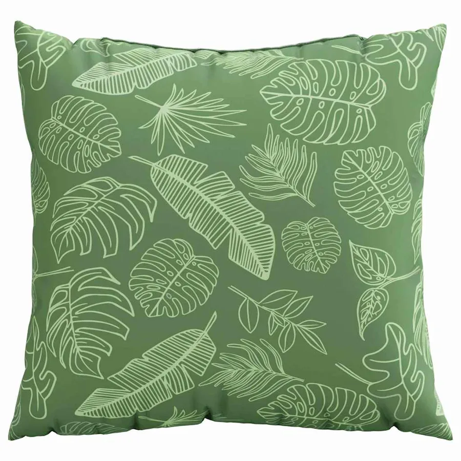 Coussins Éparpillés Feuille 4 pcs Motif feuille 50 x 50 cm - 5