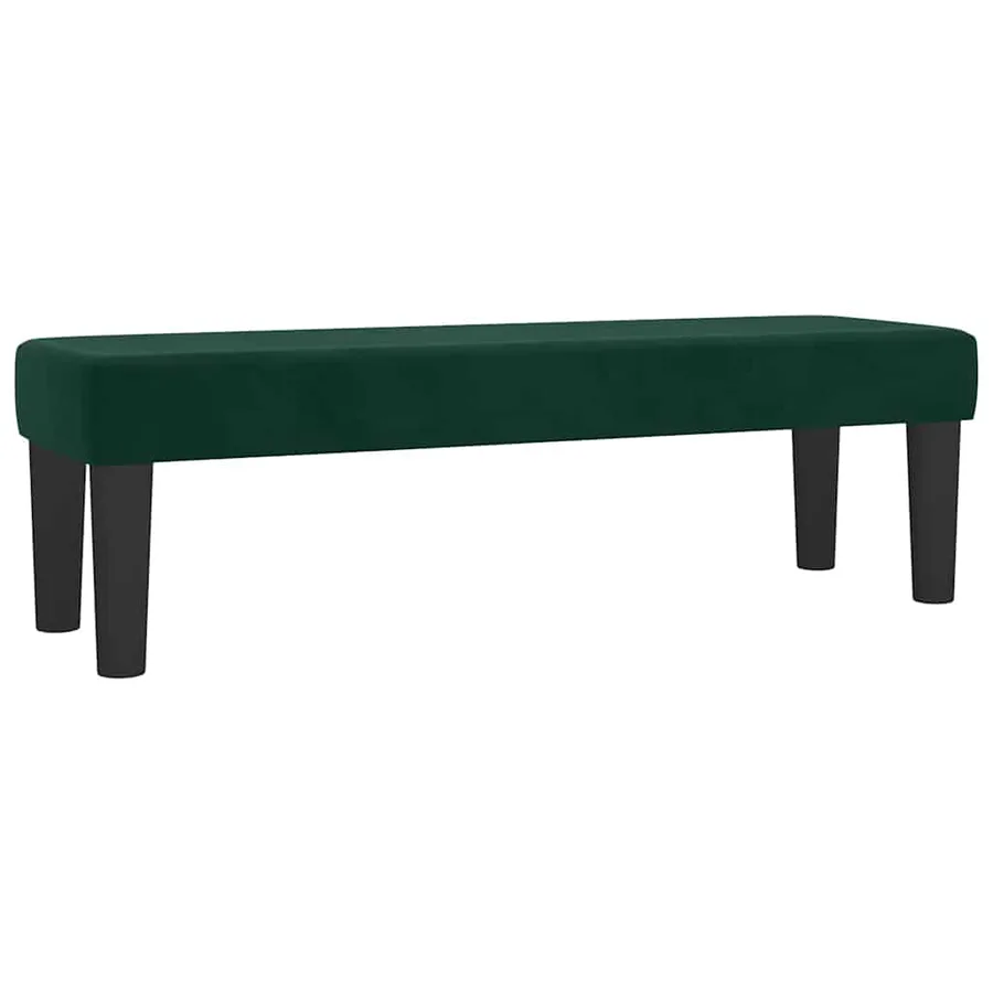 Sommier à lattes de lit et matelas Vert foncé 200x200cm Velours - 7