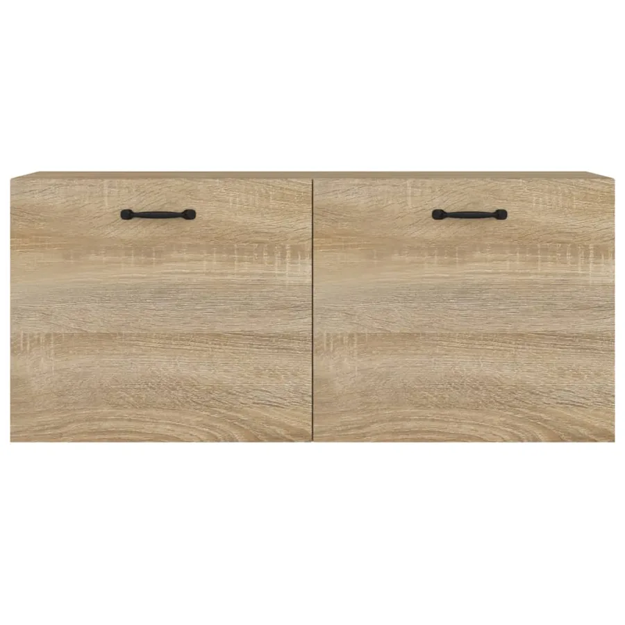 Armoire murale chêne sonoma 80x36,5x35 cm bois d'ingénierie - 5