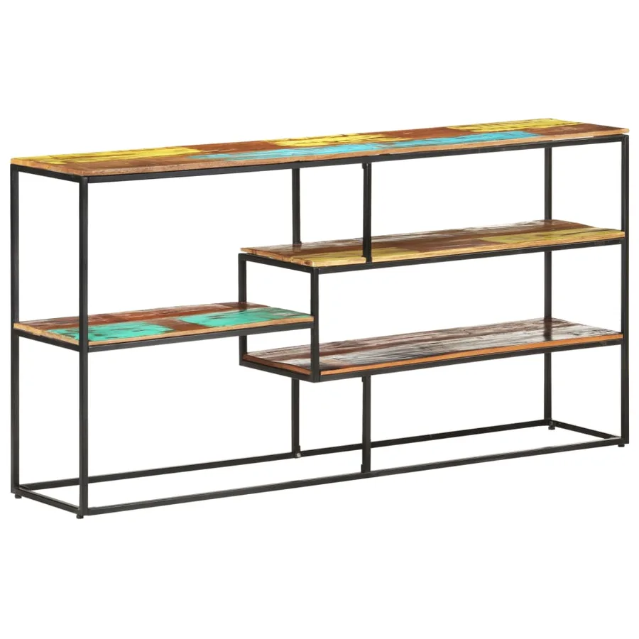 Buffet 150x30x75 cm Bois de récupération massif - 10