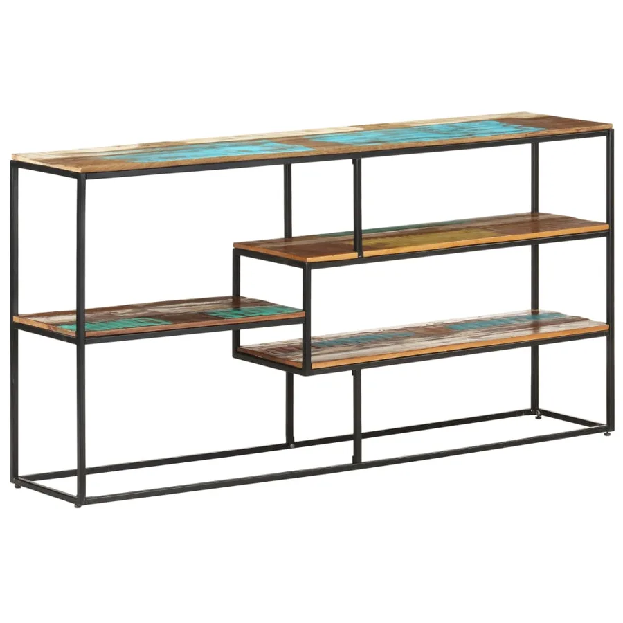 Buffet 150x30x75 cm Bois de récupération massif - 8
