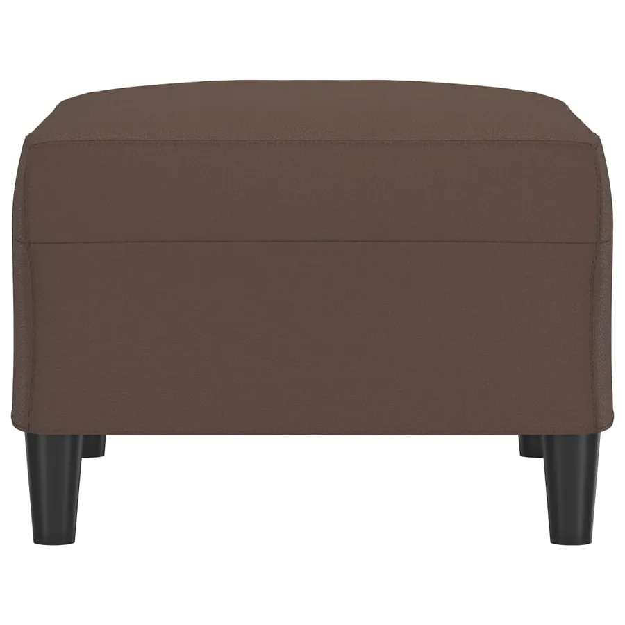 Repose-pied Marron 70x55x41 cm Similicuir - 4