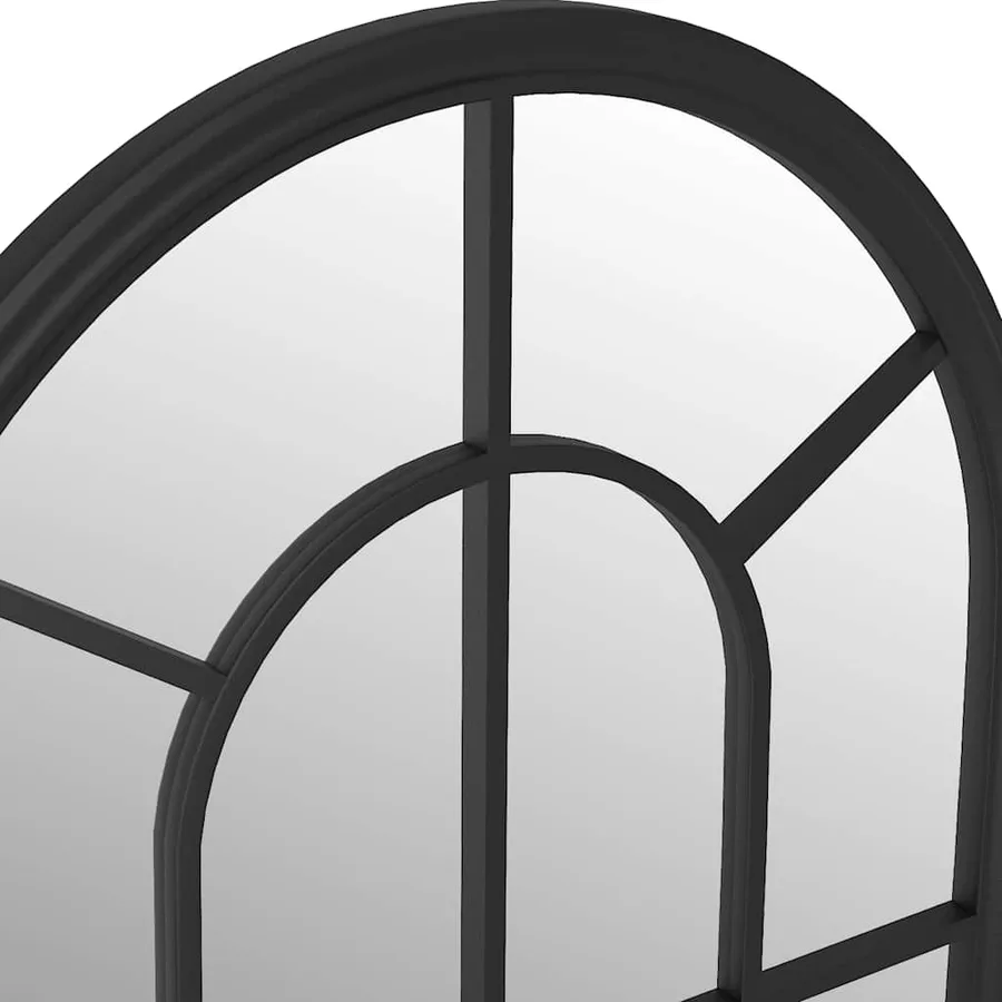 Miroir Noir 60x45 cm Fer pour utilisation à l'intérieur - 5