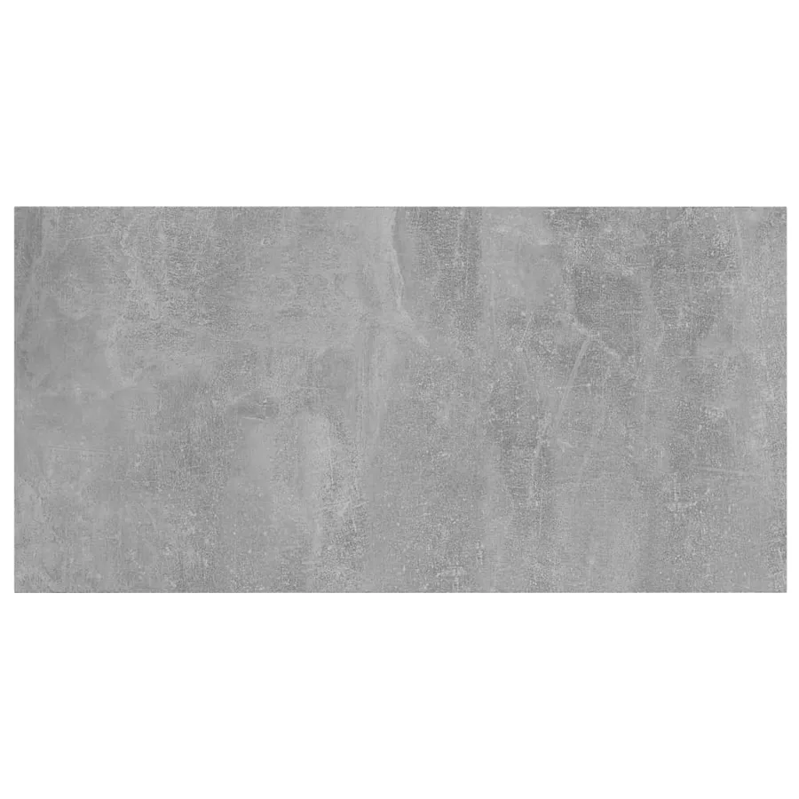 Panneaux de bibliothèque 8 pcs Gris béton 80x30x1,5cm Aggloméré - 4