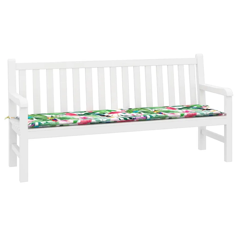 Coussin de banc Tissu Oxford Multicolore 150 x 50 x 3 cm - 3