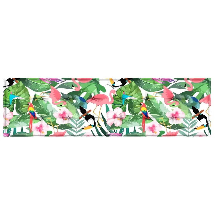 Coussin de banc Tissu Oxford Multicolore 150 x 50 x 3 cm - 4