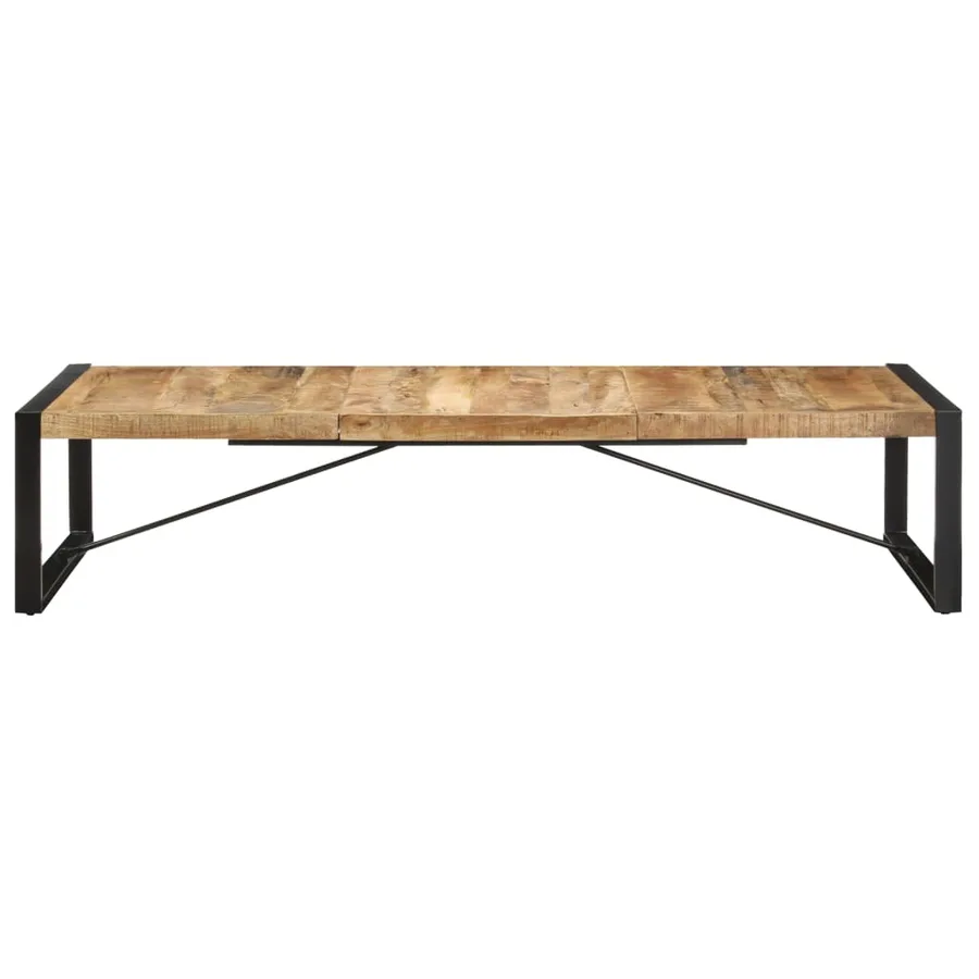 Table basse 180x90x40 cm Bois de manguier brut - 2