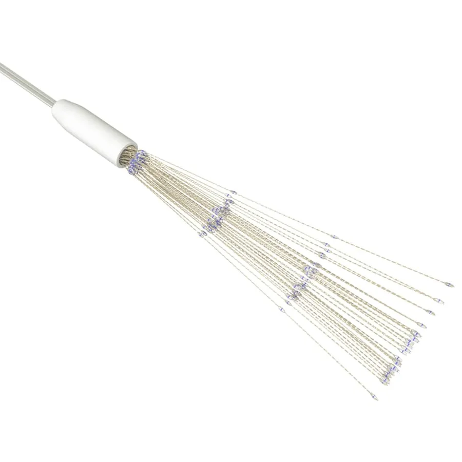 Feu d'artifice de Noël d'extérieur bleu clair 20 cm 140 LED - 2