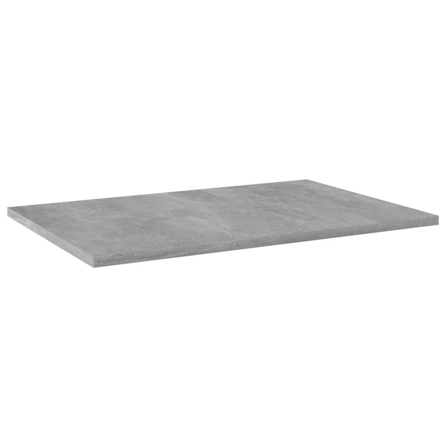 Panneaux de bibliothèque 4 pcs gris béton bois d’ingénierie - 2