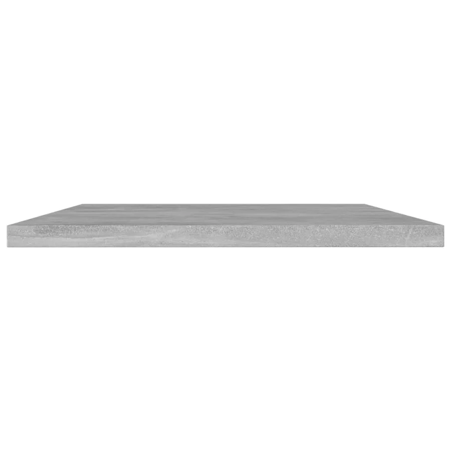 Panneaux de bibliothèque 4 pcs gris béton bois d’ingénierie - 3