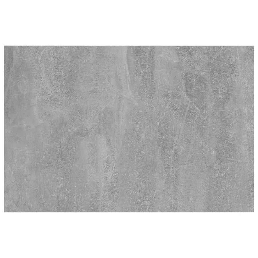 Panneaux de bibliothèque 4 pcs gris béton bois d’ingénierie - 4