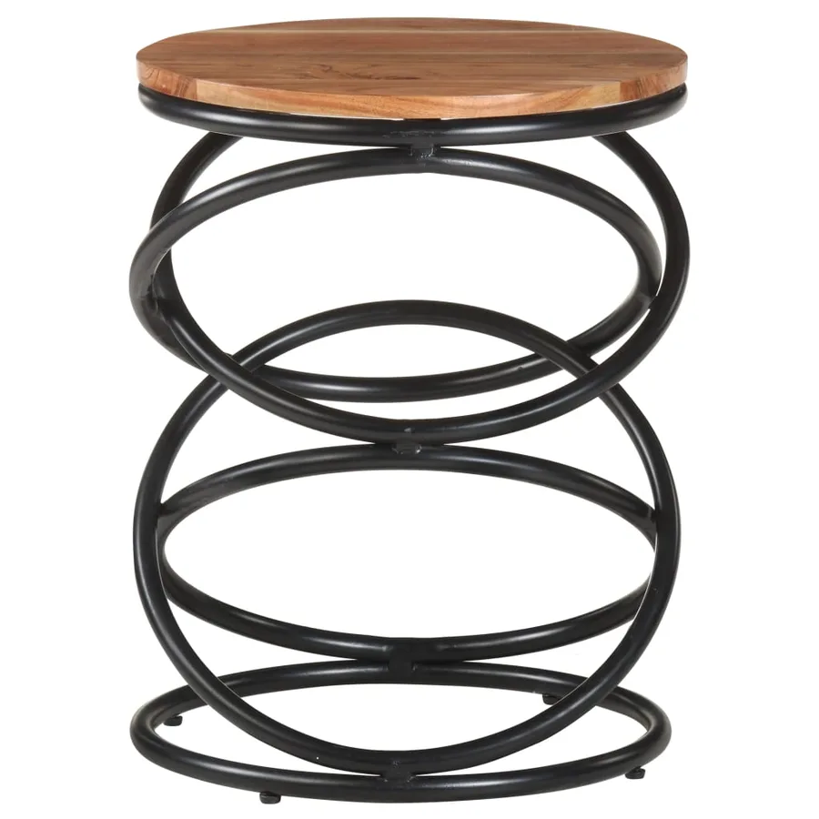 Table d'appoint 40x40x52 cm Bois d'acacia massif - 2