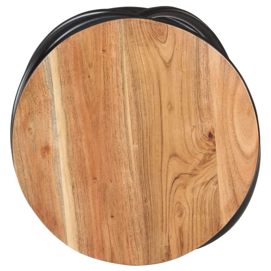 Table d'appoint 40x40x52 cm Bois d'acacia massif - 4