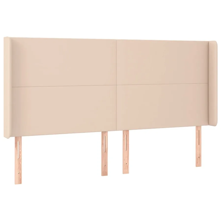 Tête de lit avec oreilles Cappuccino 183x16x118/128 cm - 2