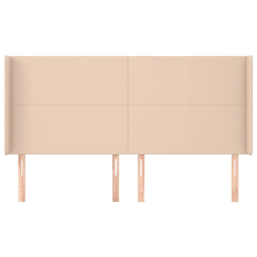 Tête de lit avec oreilles Cappuccino 183x16x118/128 cm - 3