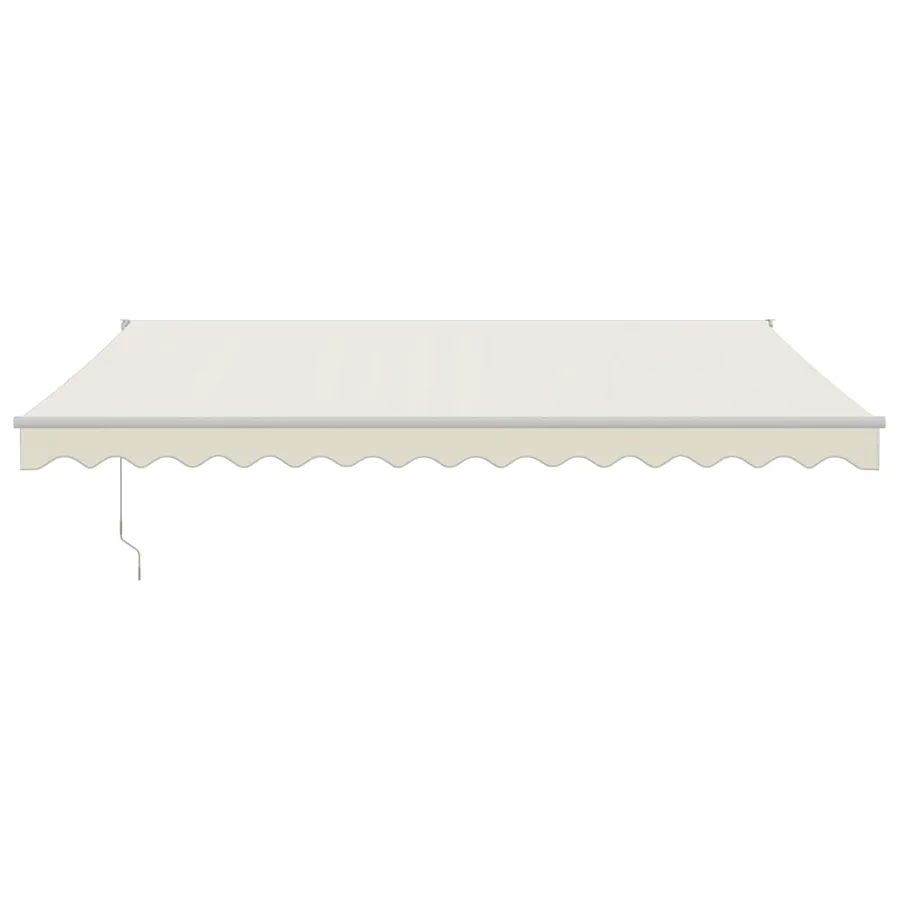 Auvent rétractable automatique crème 4,5x3 m - 3