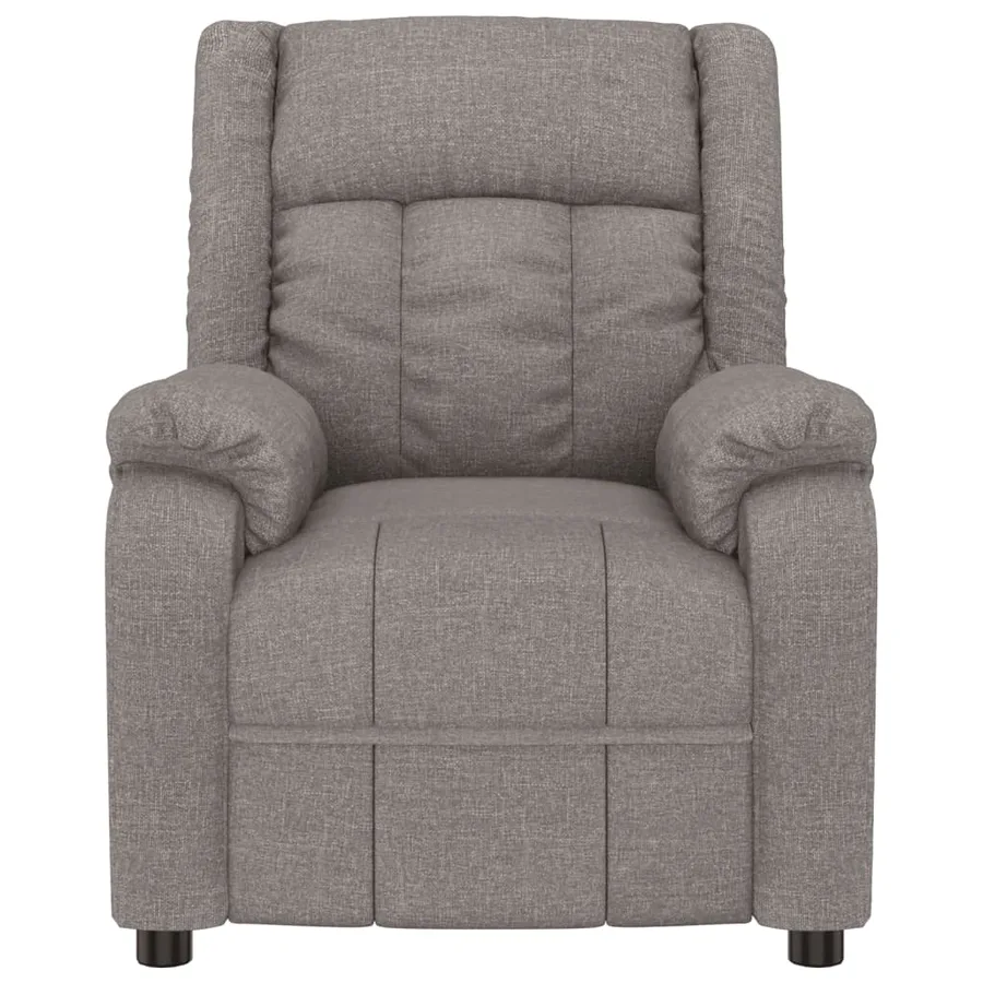 Fauteuil inclinable électrique Taupe Tissu - 4