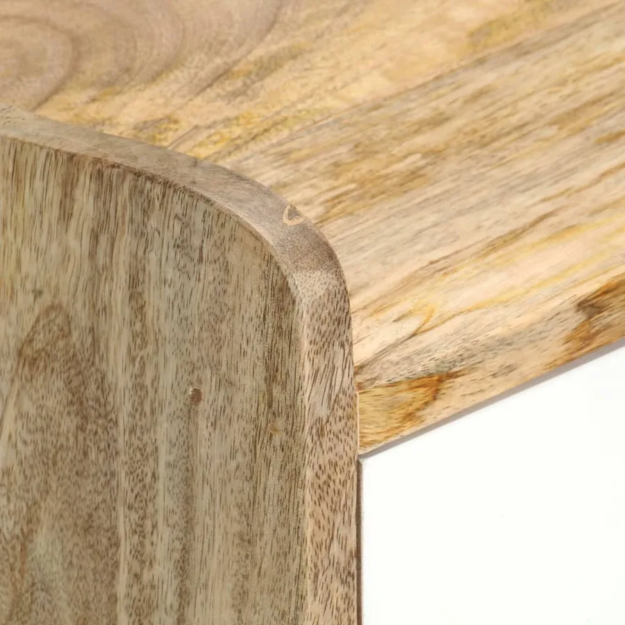 Table de chevet 47x35x63 cm Bois de manguier solide - 4