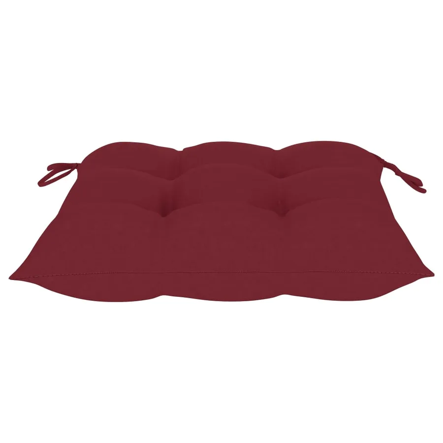 Ensemble à manger d'extérieur pliable 5pcs avec coussins Bambou - 15