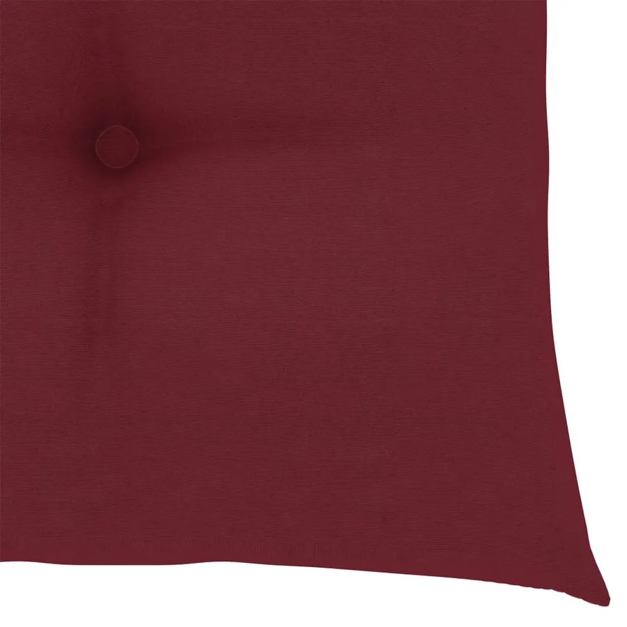 Ensemble à manger d'extérieur pliable 5pcs avec coussins Bambou - 9