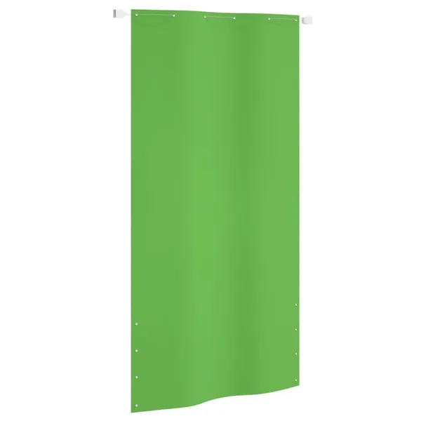 Écran de balcon Vert clair 120x240 cm Tissu Oxford