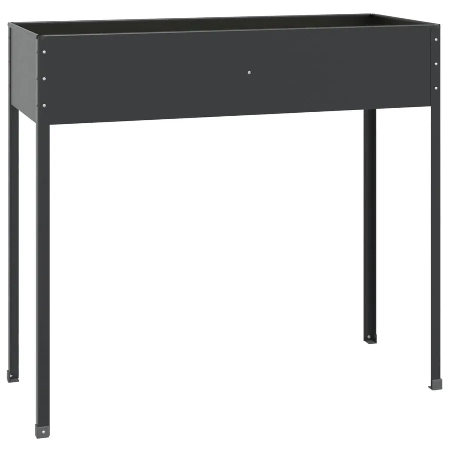 Jardinières 2 pcs Anthracite Acier galvanisé - 5