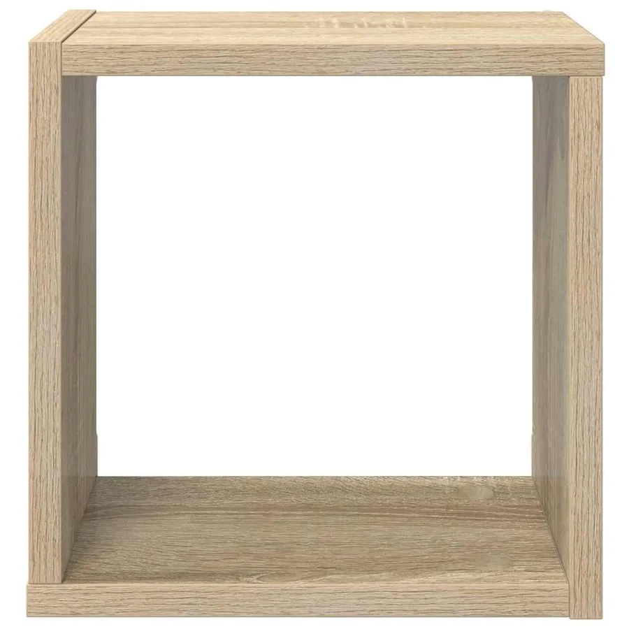 Étagères cube murales 2 pcs Chêne sonoma 26x15x26 cm - 6