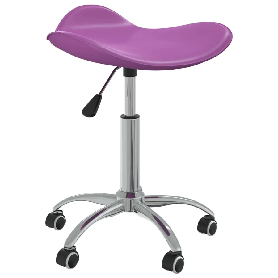 Chaise à manger pivotante Violet Similicuir