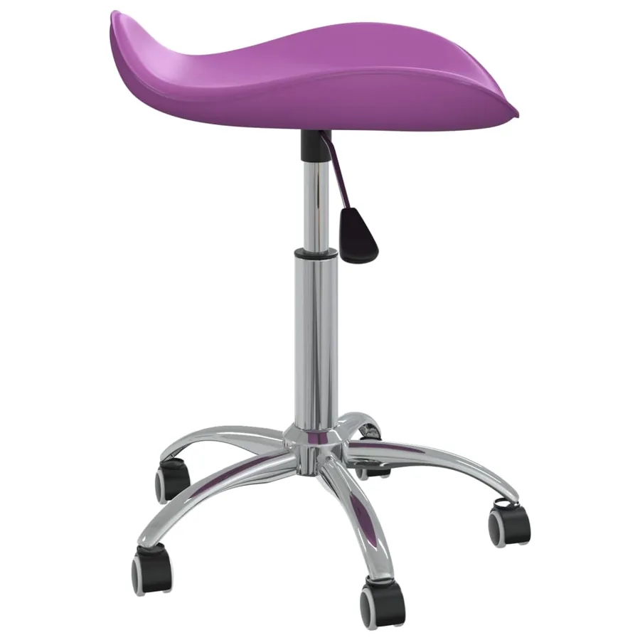 Chaise à manger pivotante Violet Similicuir - 3