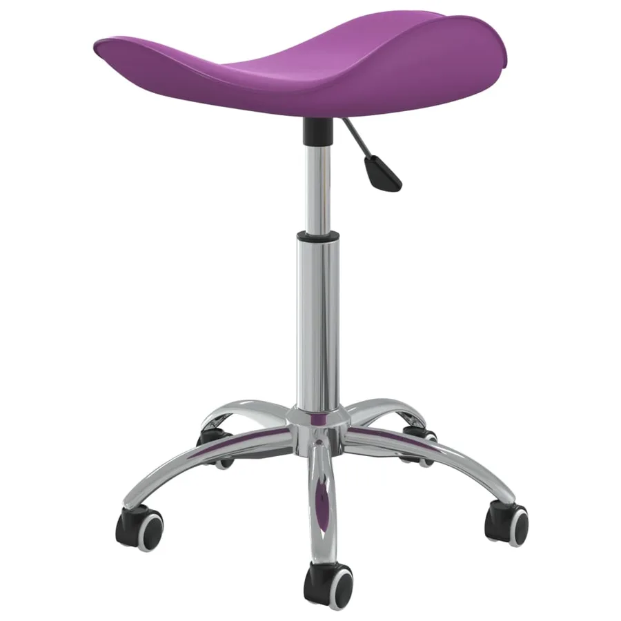 Chaise à manger pivotante Violet Similicuir - 4