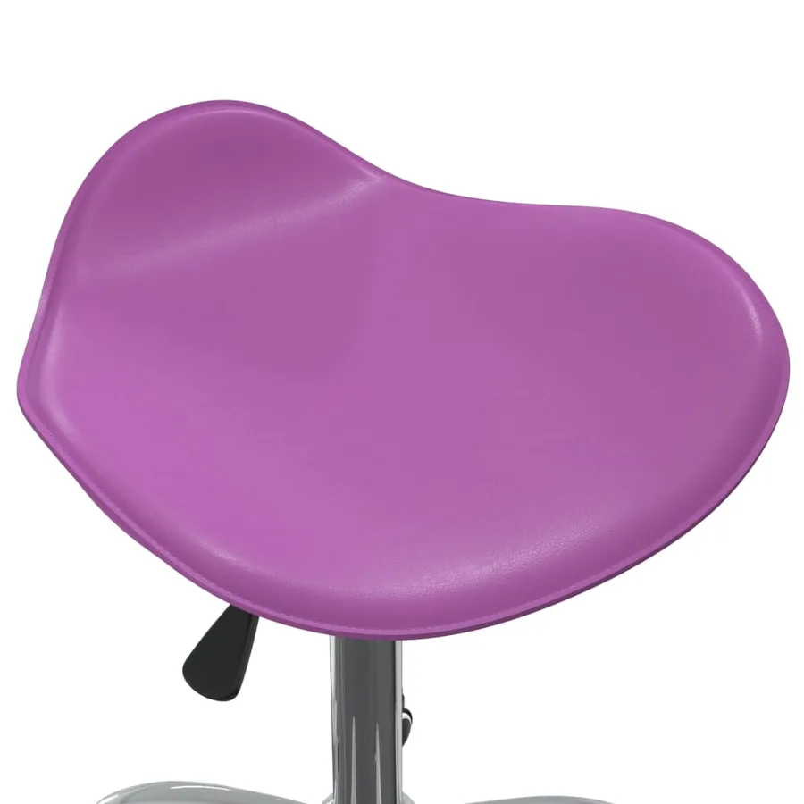 Chaise à manger pivotante Violet Similicuir - 6