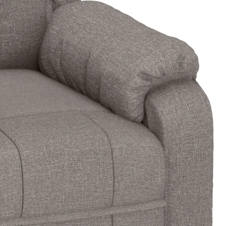 Fauteuil de massage Taupe Tissu - 7