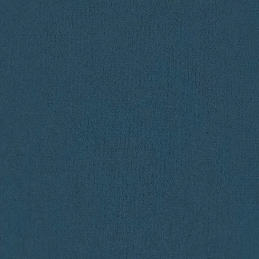 Chaise de relaxation avec tabouret Bleu Velours - 10