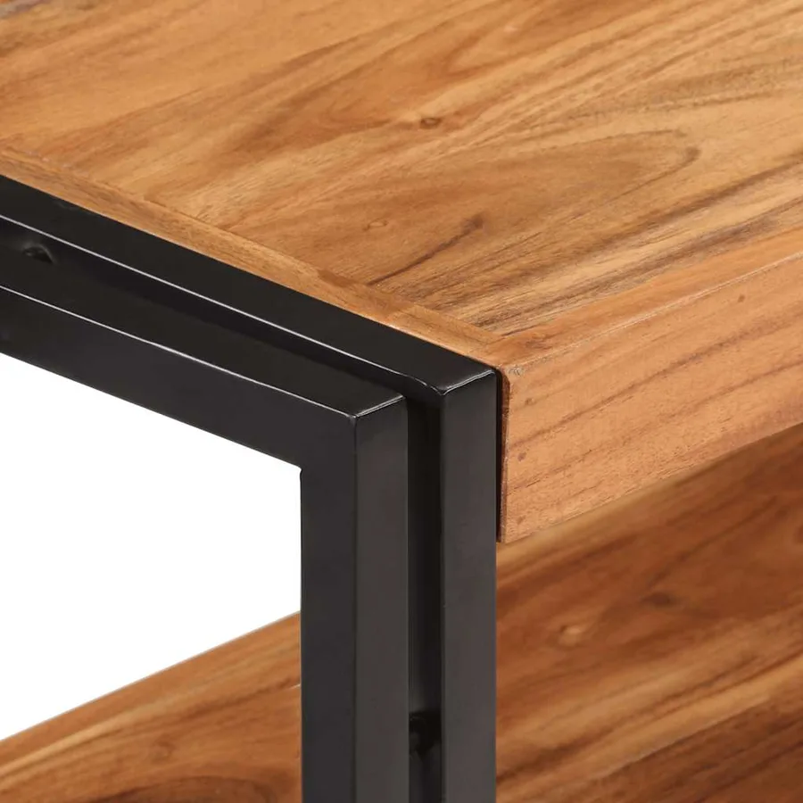Table console 150x30x75 cm Bois d'acacia solide - 10