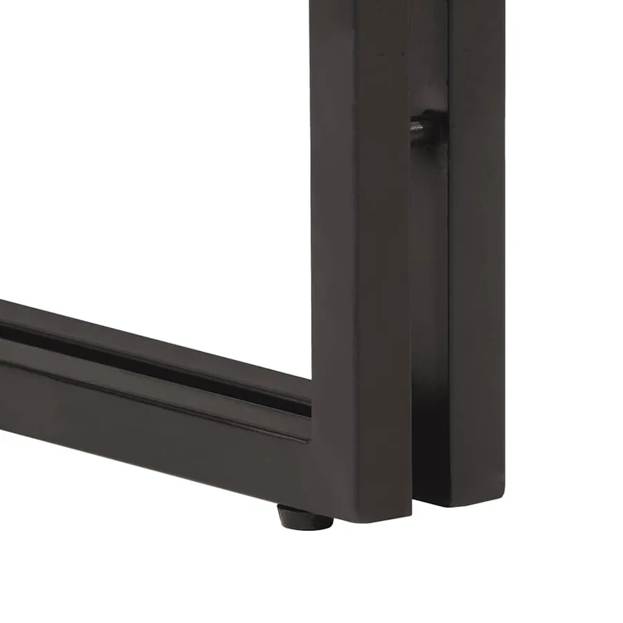 Table console 150x30x75 cm Bois d'acacia solide - 9