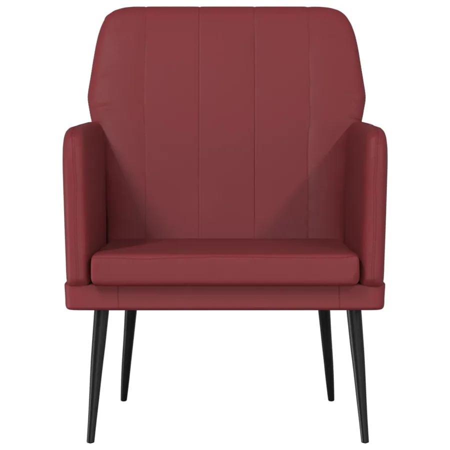 Fauteuil Bordeaux 61x78x80 cm Similicuir - 3